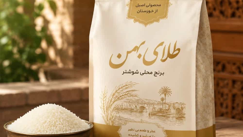 خرید برنج محلی شوشتر با کیفیت بالا و سورتینگ شده در اهواز